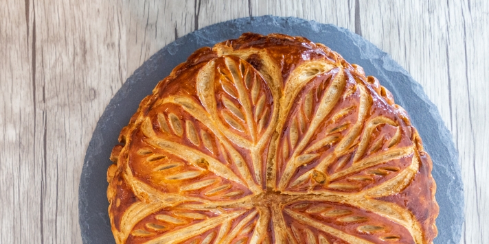 Traditionnelle galette des rois