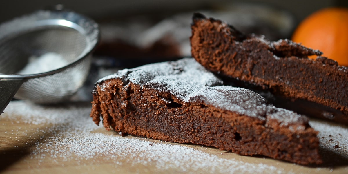 Le gâteau au chocolat