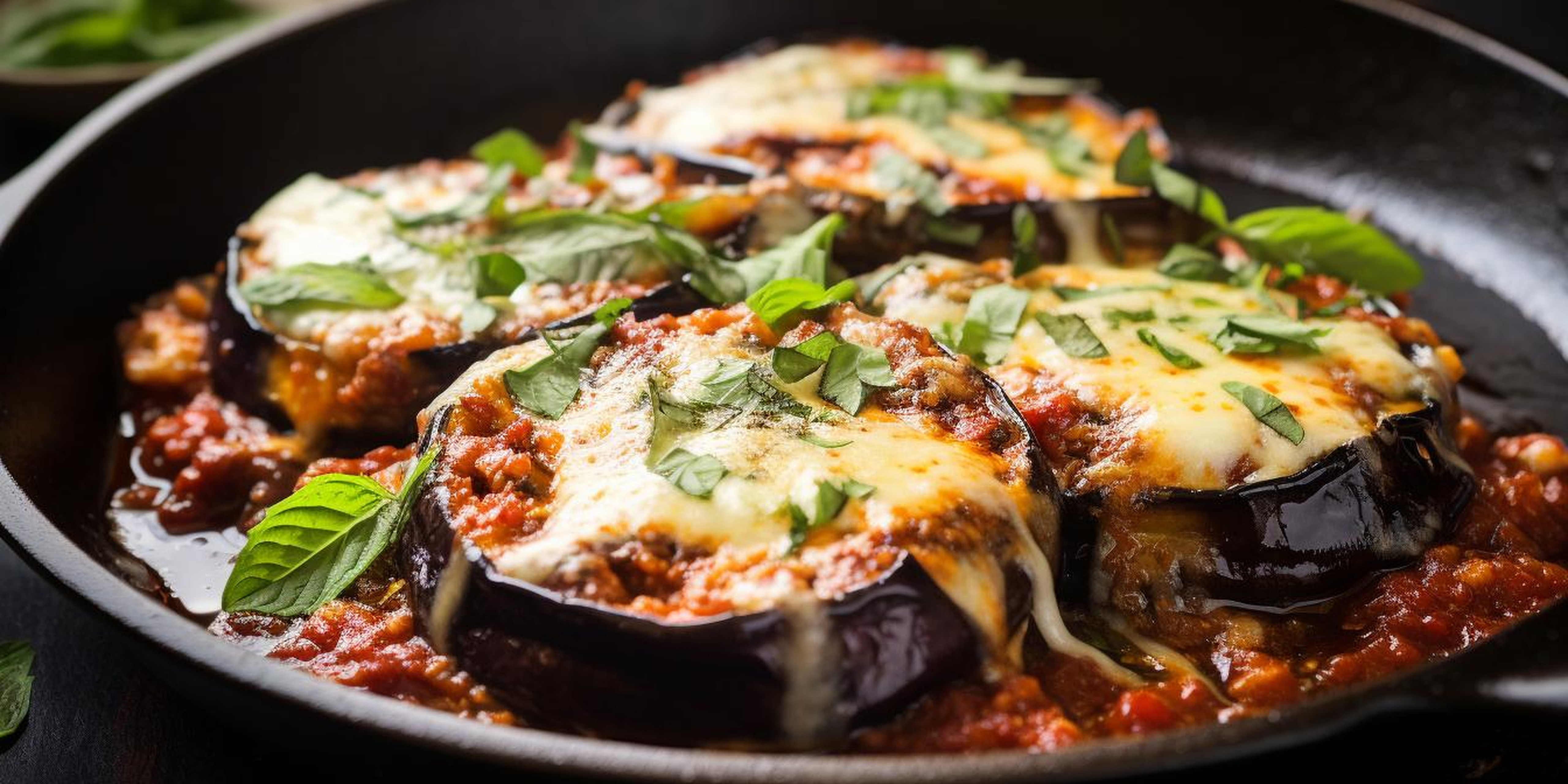 Les aubergines à la parmigiana