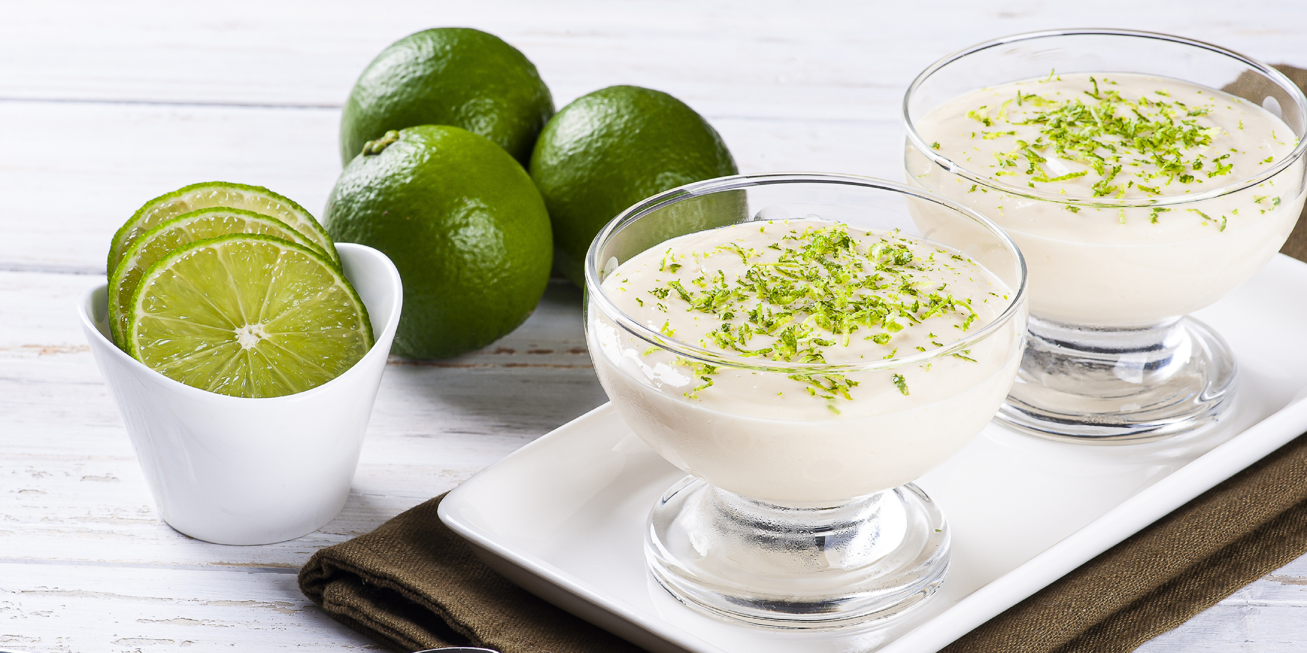 La mousse croquante au citron vert